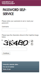 Mobile Screenshot of password.westminster.ac.uk