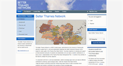 Desktop Screenshot of better-thames-network.westminster.ac.uk